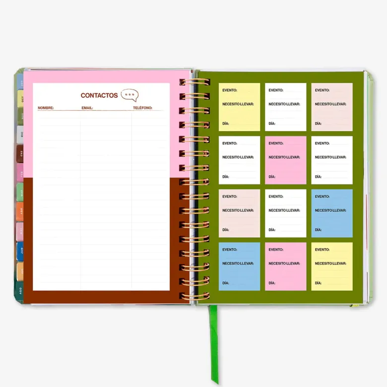 Uo Estudio | Agenda Escolar Bloom 2026-2027 (Semanal)