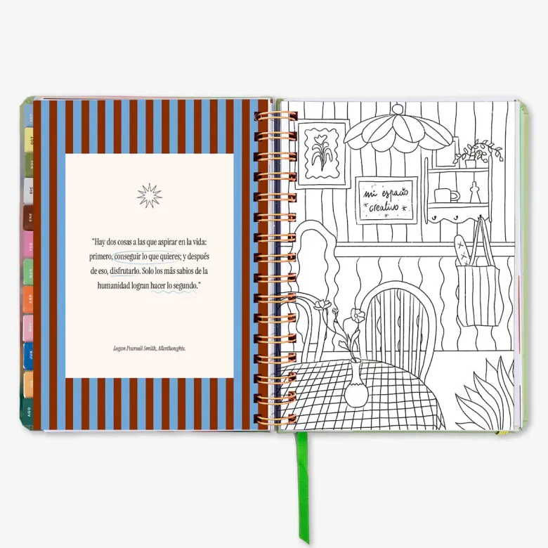 Uo Estudio | Agenda Escolar Bloom 2026-2027 (Semanal)