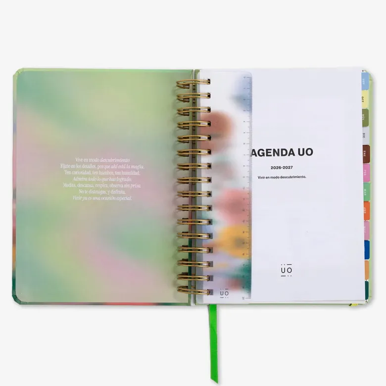 Uo Estudio | Agenda Escolar Bloom 2026-2027 (Semanal)