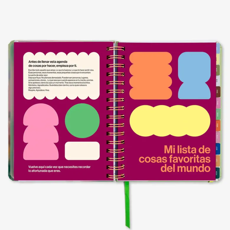 Uo Estudio | Agenda Escolar Bloom 2026-2027 (Semanal)