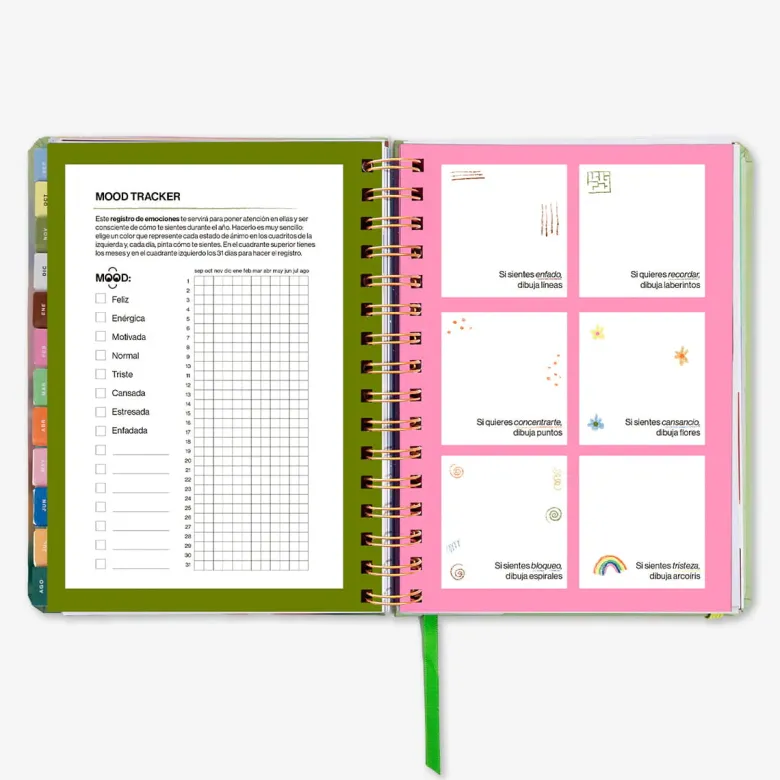 Uo Estudio | Agenda Escolar Bloom 2026-2027 (Semanal)