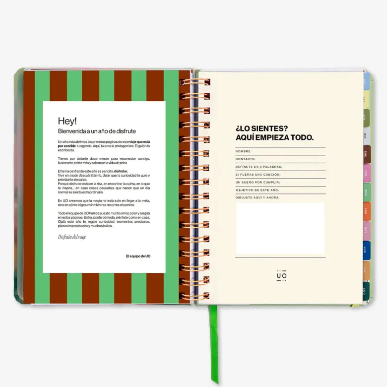 Uo Estudio | Agenda Escolar Bloom 2026-2027 (Semanal)