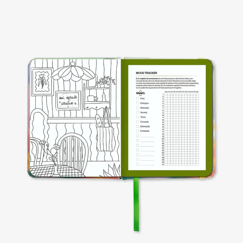 Uo Estudio | Agenda Escolar Bloom MINI 2026-2027 (Semanal)