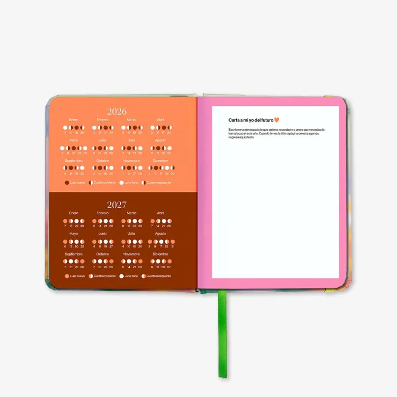 Uo Estudio | Agenda Escolar Bloom MINI 2026-2027 (Semanal)