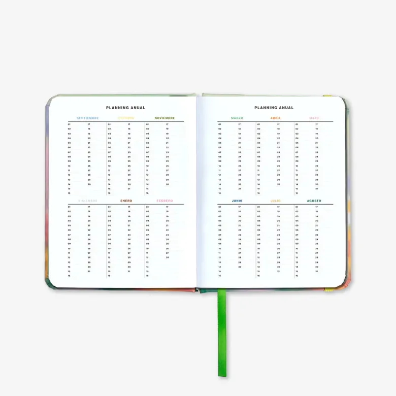 Uo Estudio | Agenda Escolar Bloom MINI 2026-2027 (Semanal)