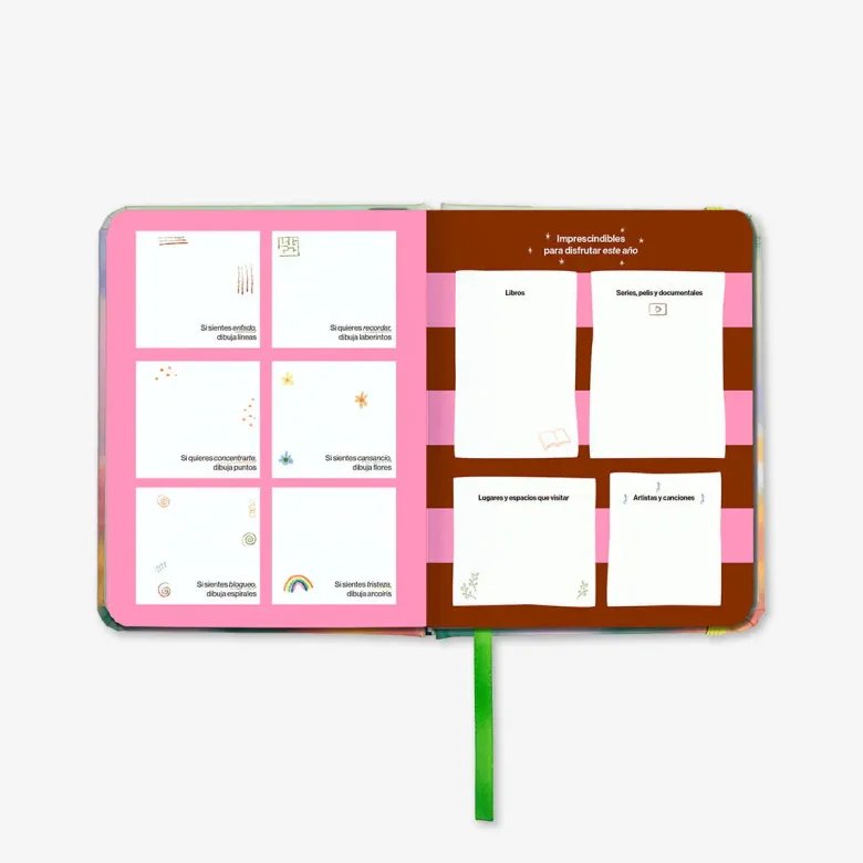 Uo Estudio | Agenda Escolar Bloom MINI 2026-2027 (Semanal)