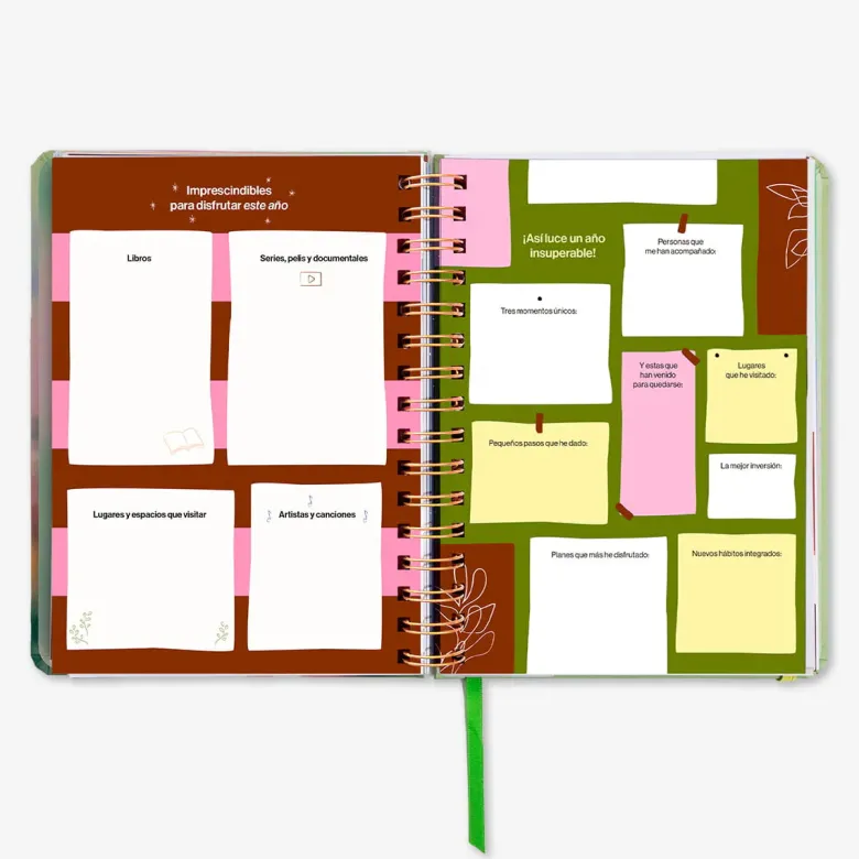 Uo Estudio | Agenda Escolar Bloom 2026-2027 (Diaria)
