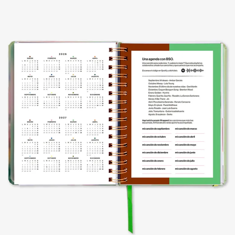 Uo Estudio | Agenda Escolar Bloom 2026-2027 (Diaria)