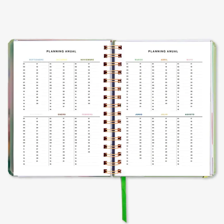 Uo Estudio | Agenda Escolar Bloom 2026-2027 (Diaria)