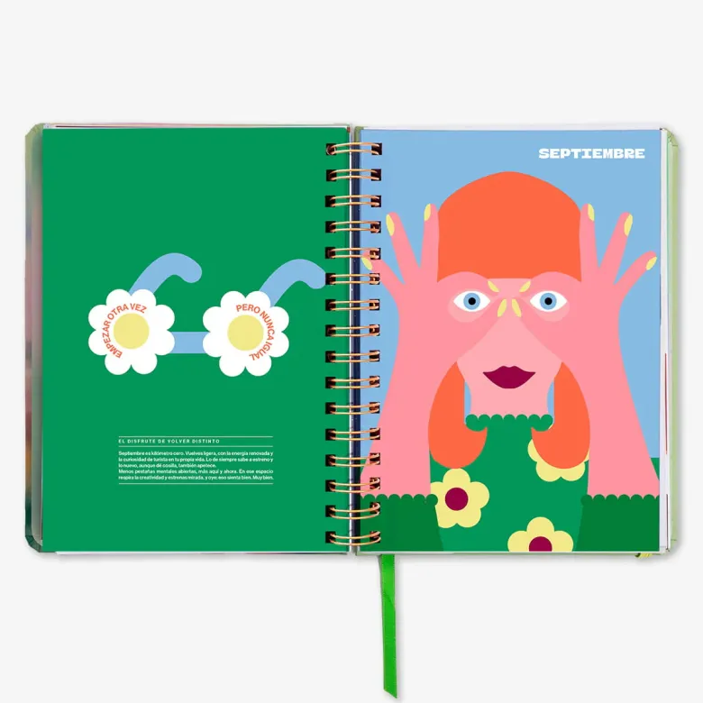 Uo Estudio | Agenda Escolar Bloom 2026-2027 (Diaria)