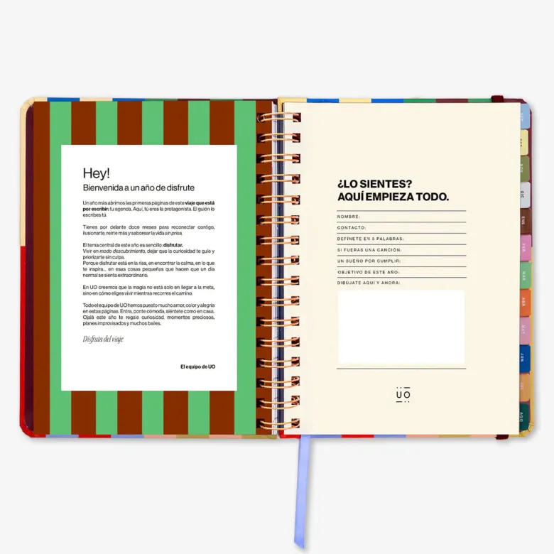 Uo Estudio | Agenda Escolar Copenhague 2026-2027 (Semanal)