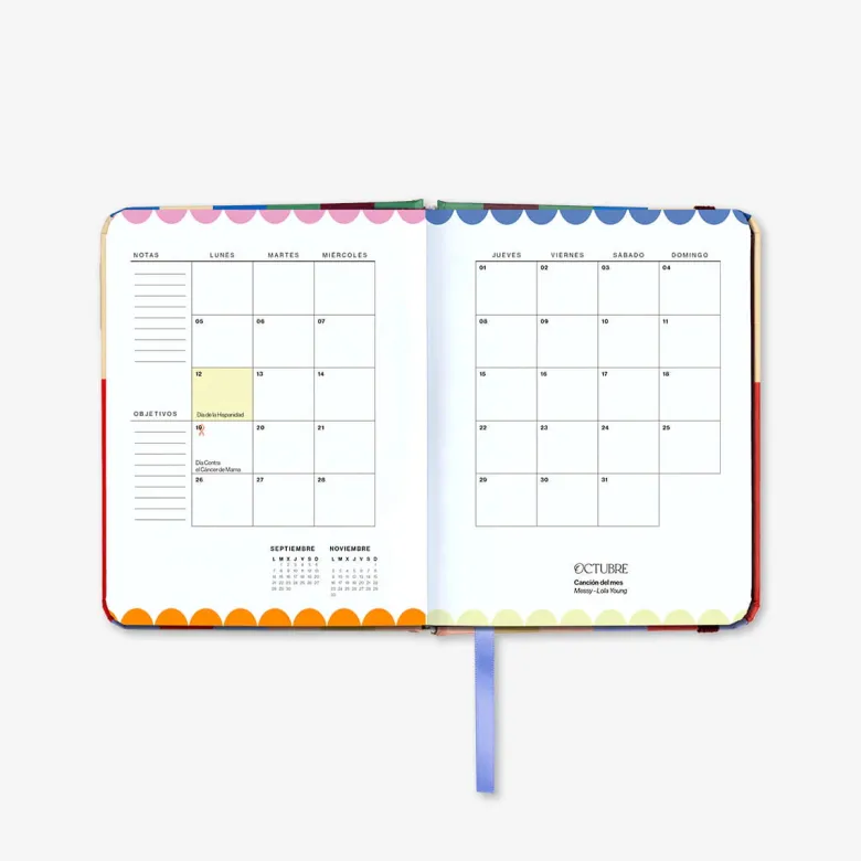 Uo Estudio | Agenda Escolar Copenhague MINI 2026-2027 (Semanal)