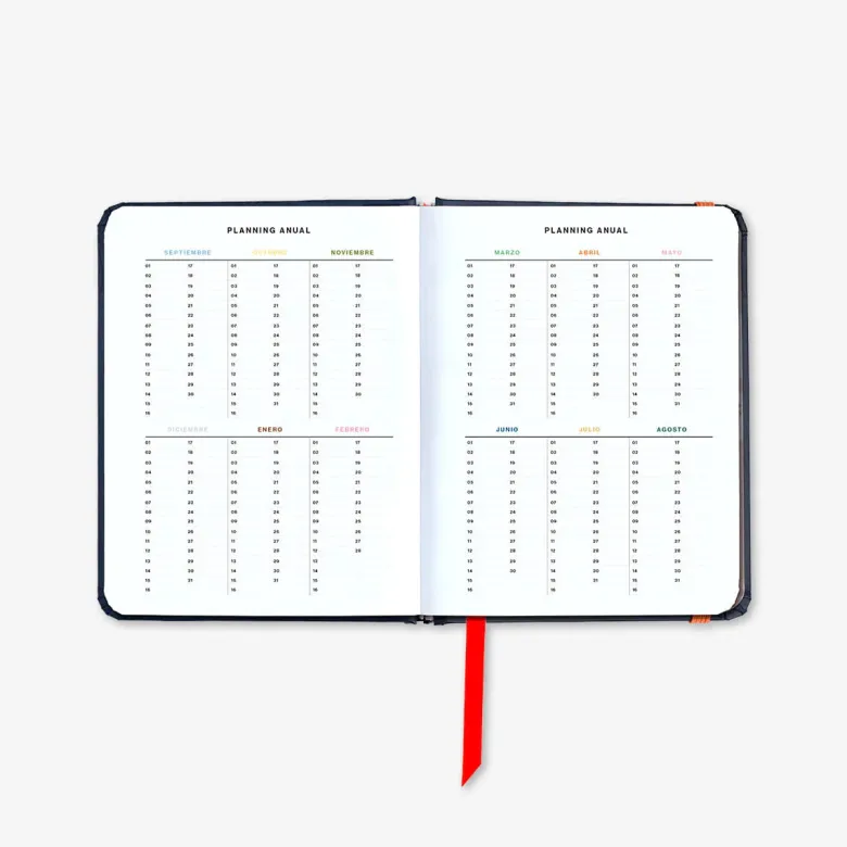 Uo Estudio | Agenda Escolar Kyoto MINI 2026-2027 (Semanal)