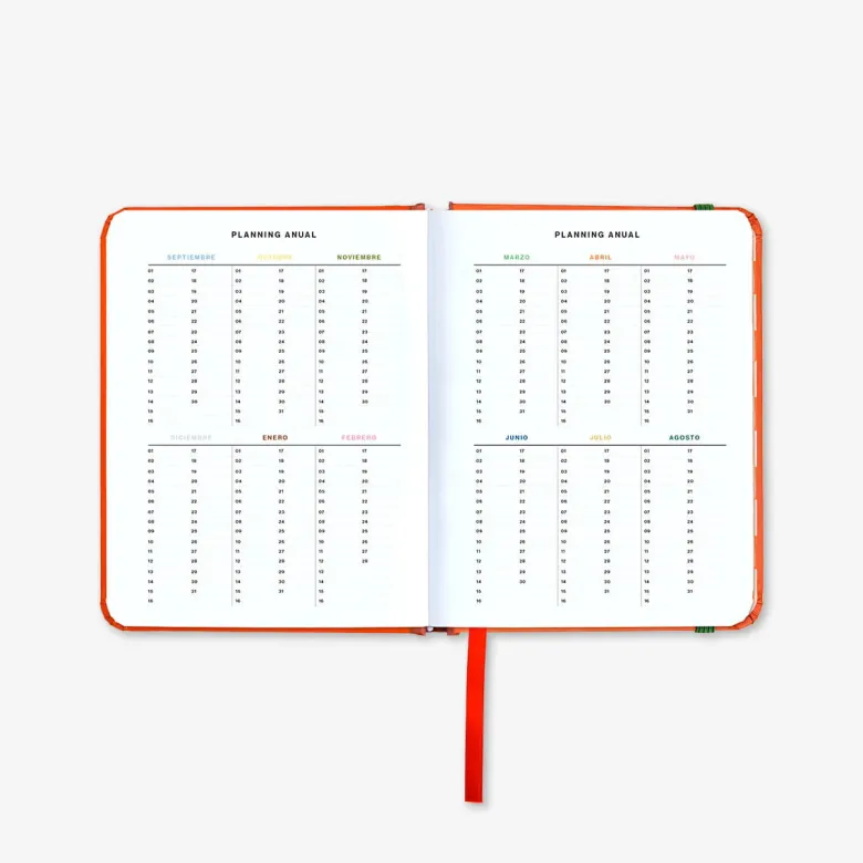 Uo Estudio | Agenda Escolar Sunset MINI 2026-2027 (Semanal)