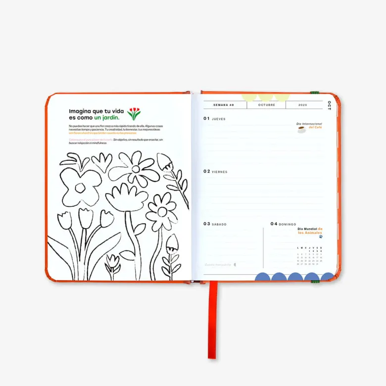 Uo Estudio | Agenda Escolar Sunset MINI 2026-2027 (Semanal)