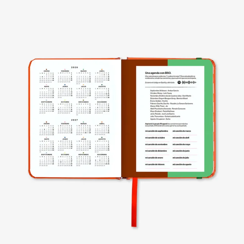 Uo Estudio | Agenda Escolar Sunset MINI 2026-2027 (Semanal)