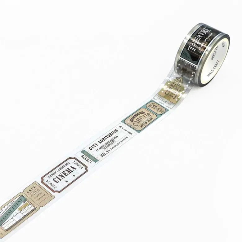 World Craft | KiraKira Tickets Clear Tape