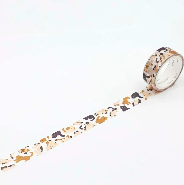 World Craft | Mamire Cat Washi Tape