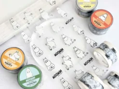 World Craft | Moomin Face Series Ennui Clear Tape