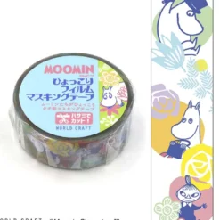 World Craft | Moomin Flower Clear Clear Tape
