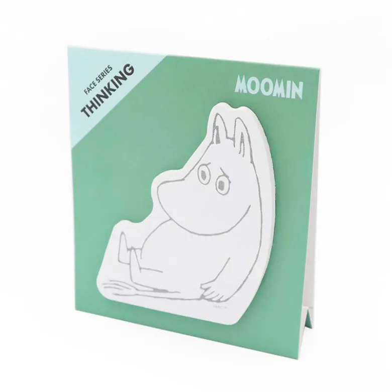 World Craft | Notas Adhesivas Moomin Face Series Thinking