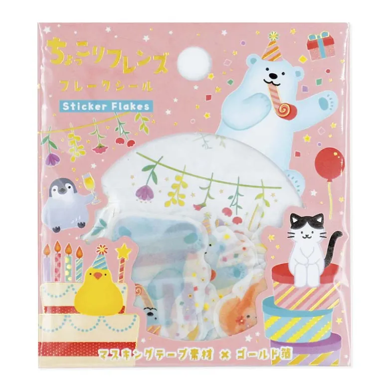 World Craft | Pegatinas Flake Chokkori Friends