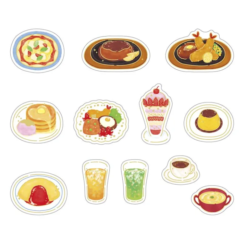 World Craft | Pegatinas Flake Kirakira Restaurant