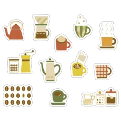 World Craft | Pegatinas Flake Kirakira Coffee