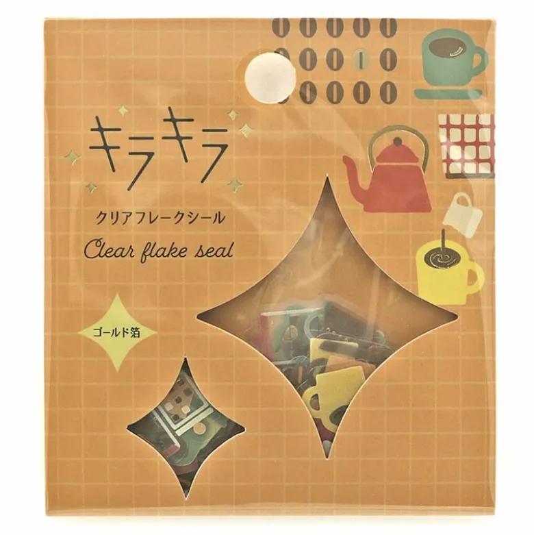 World Craft | Pegatinas Flake Kirakira Coffee