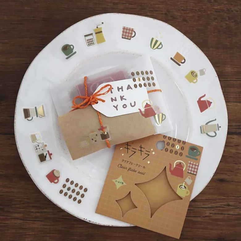 World Craft | Pegatinas Flake Kirakira Coffee