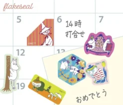 World Craft | Pegatinas Flake Moomin Friends A
