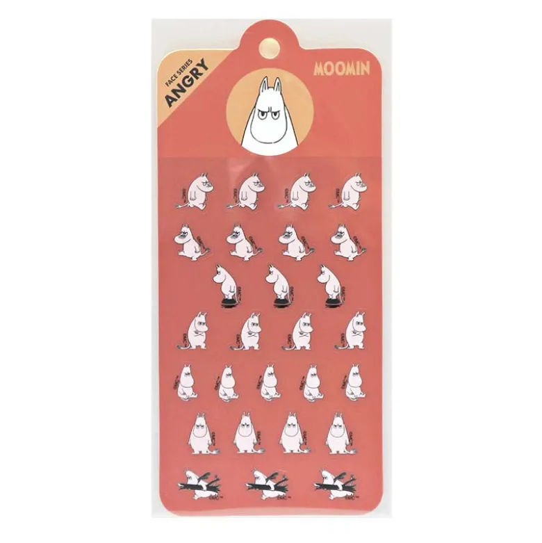 World Craft | Pegatinas Moomin Face Series Angry