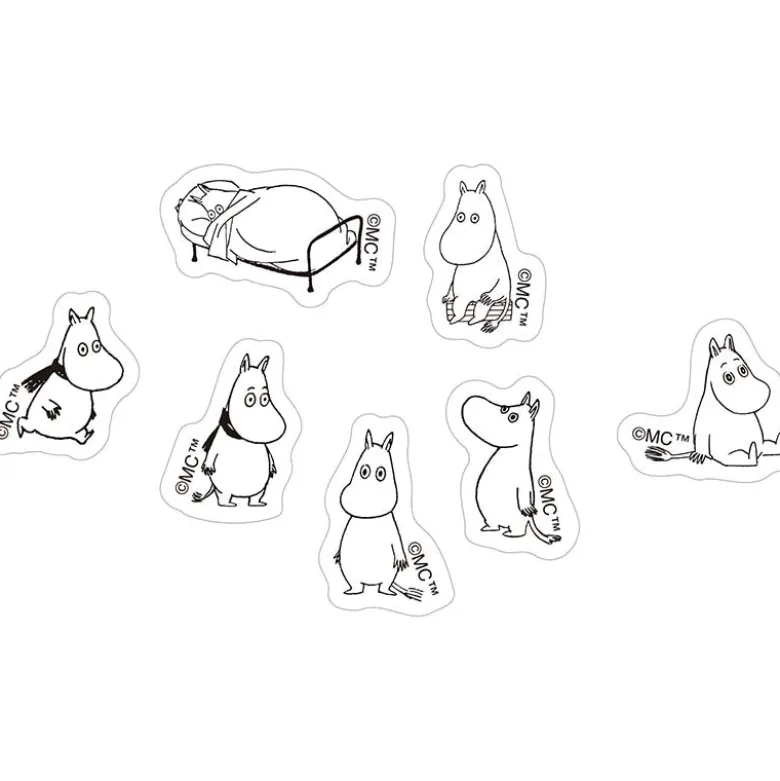 World Craft | Pegatinas Moomin Face Series Ennui