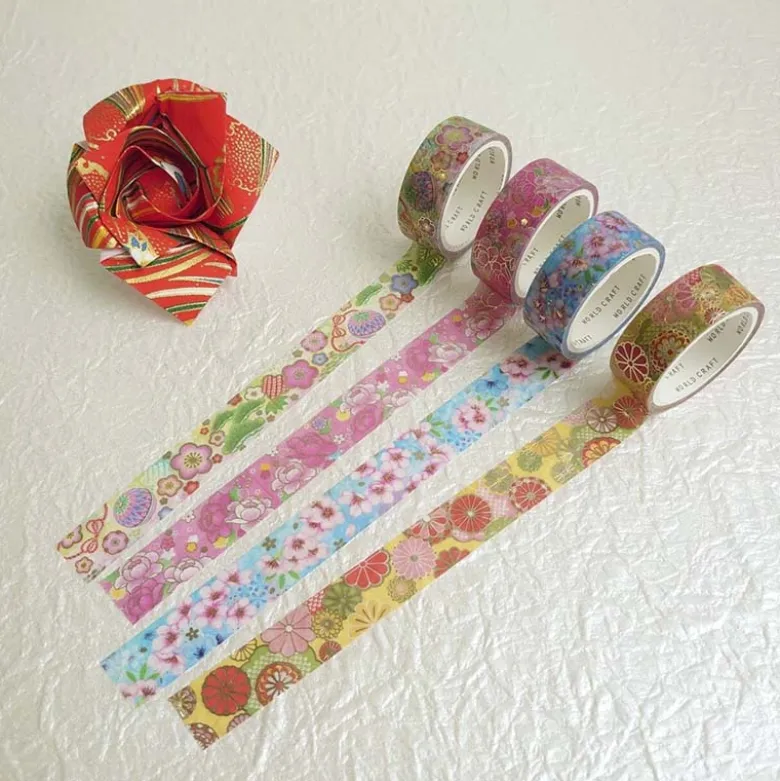 World Craft | Yuzen Moon Rabbit Washi Tape