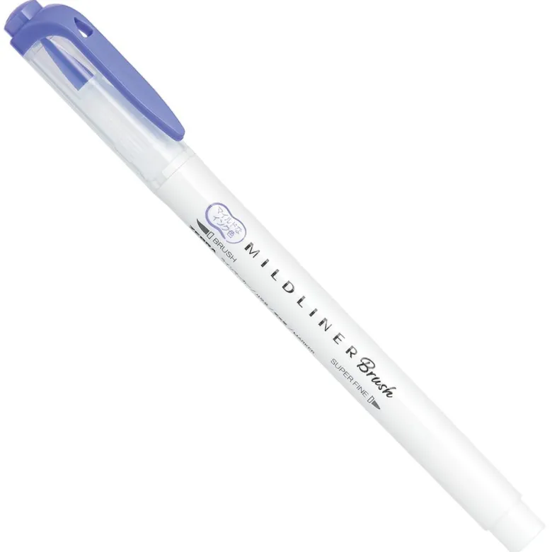 Zebra | Pack de Rotuladores Pincel Mildliner Bright (Nuevo Packaging)