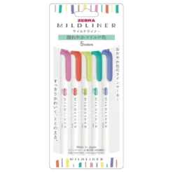 Zebra | Pack de Subrayadores Mildliner Bright (Nuevo Packaging)