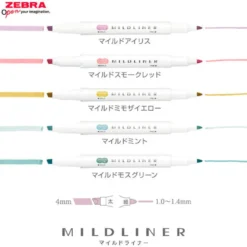 Zebra | Pack de Subrayadores Mildliner Calm