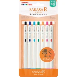 Zebra | Set de Bolígrafos Gel Sarasa R 0.4