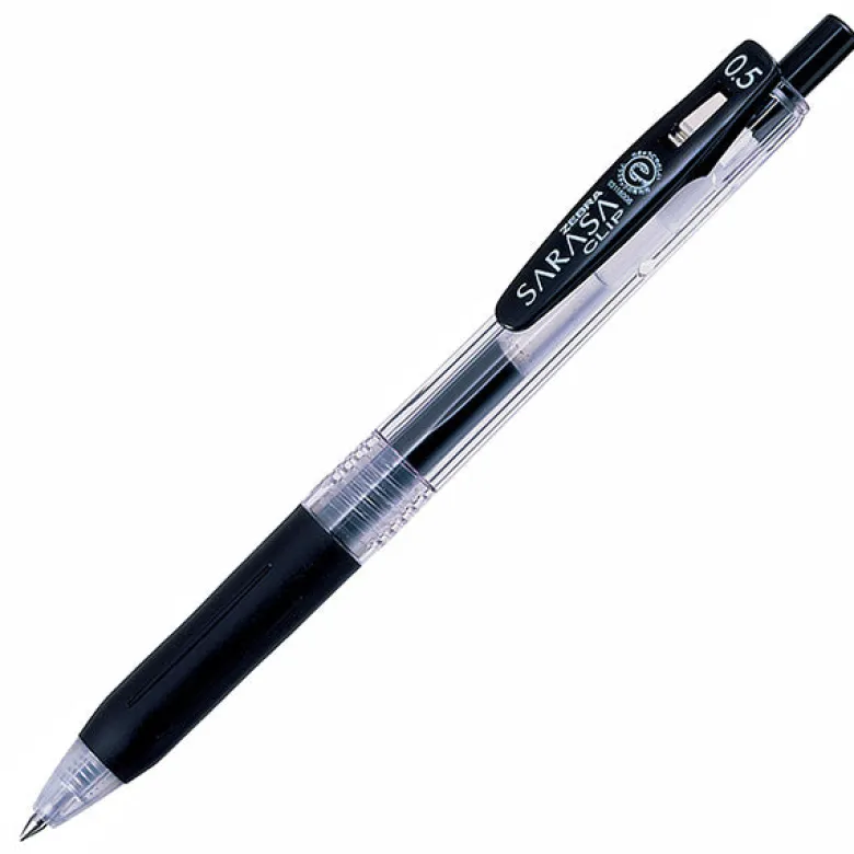 Zebra | Set de 3 Bolígrafos Gel Sarasa Clip 0.5mm
