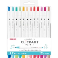 Zebra | Set de 12 Rotuladores Clickart LT