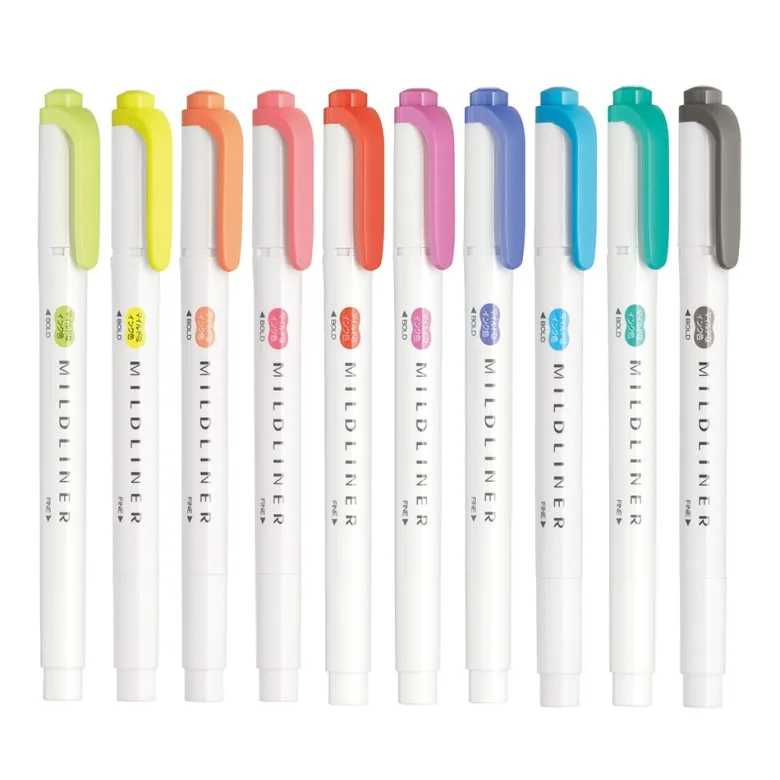 Zebra | Subrayadores Mildliner Colores Nuevos (Individual)