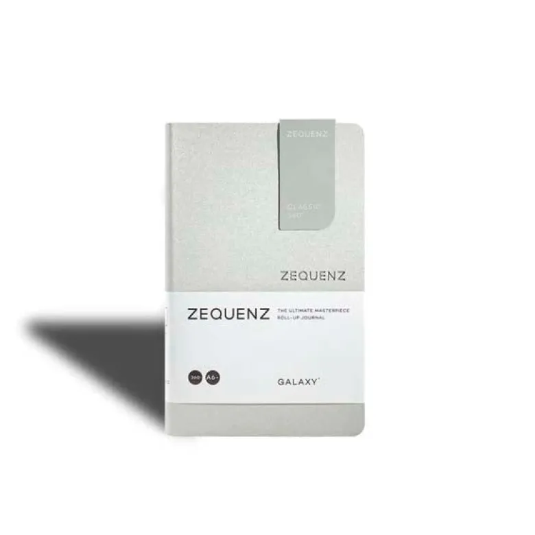 Zequenz | Cuaderno Galaxy A6 Silver Star (Interior a Escoger)