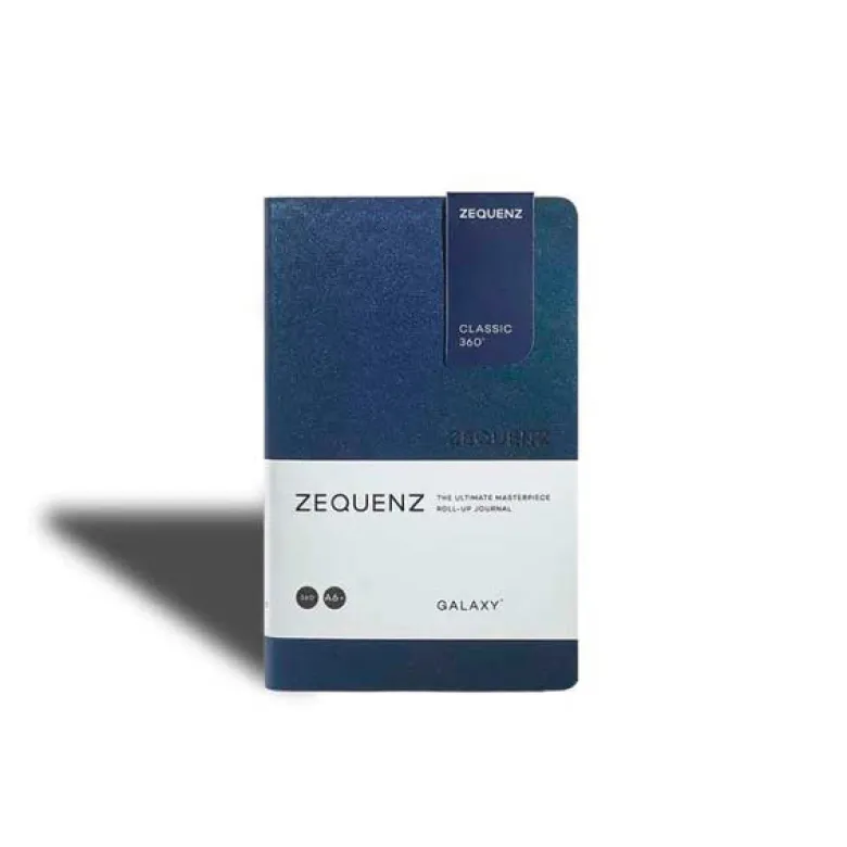 Zequenz | Cuaderno Galaxy A6 Space Blue (Interior a Escoger)