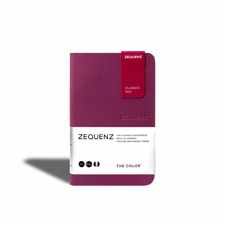 Zequenz | Cuaderno The Color A6 Berry (Interior a Escoger)