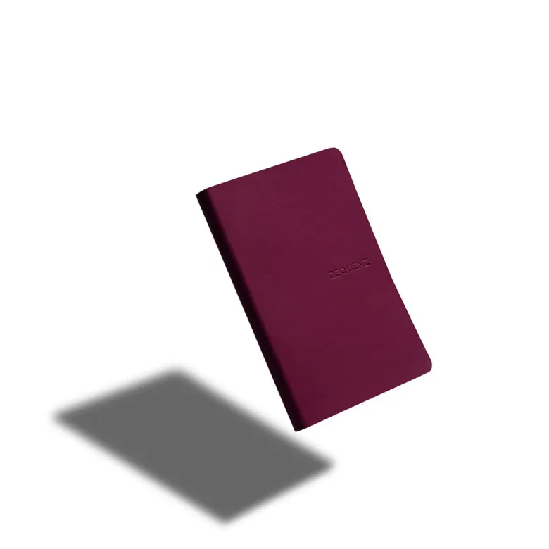 Zequenz | Cuaderno The Color A6 Berry (Interior a Escoger)