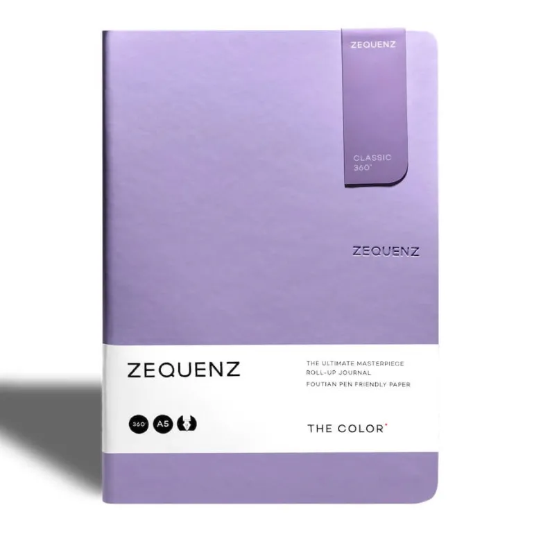 Zequenz | Cuaderno The Color A5 Lavender (Interior a Escoger)