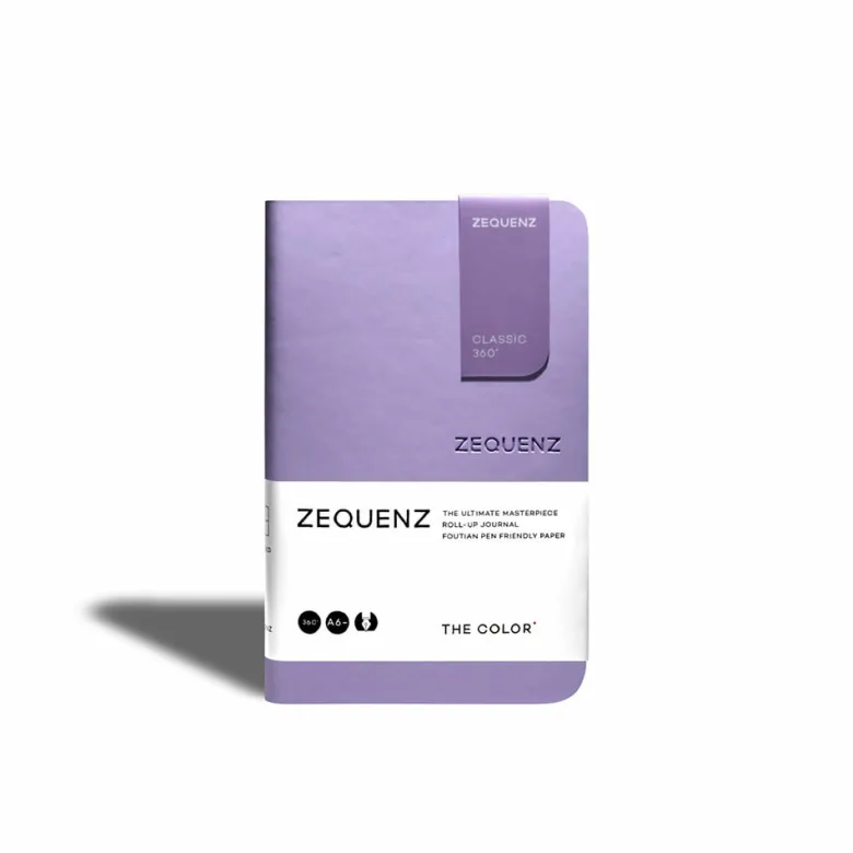 Zequenz | Cuaderno The Color A6 Lavender (Interior a Escoger)