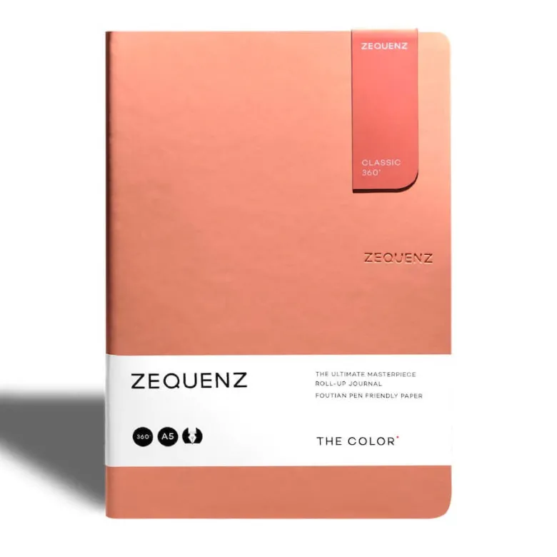 Zequenz | Cuaderno The Color A5 Peach (Interior a Escoger)