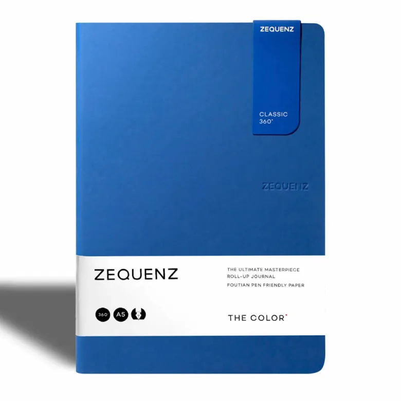 Zequenz | Cuaderno The Color A5 Royal Blue (Interior a Escoger)