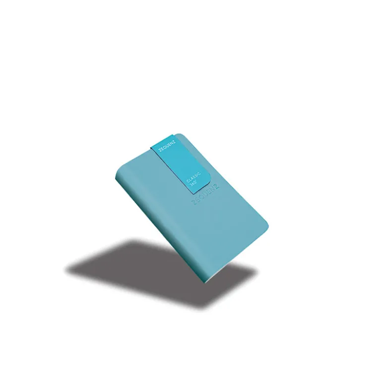 Zequenz | Cuaderno The Color A7 Turquoise (Liso)